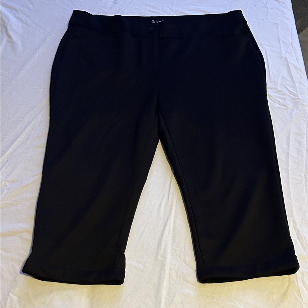 Black Cropped Pants